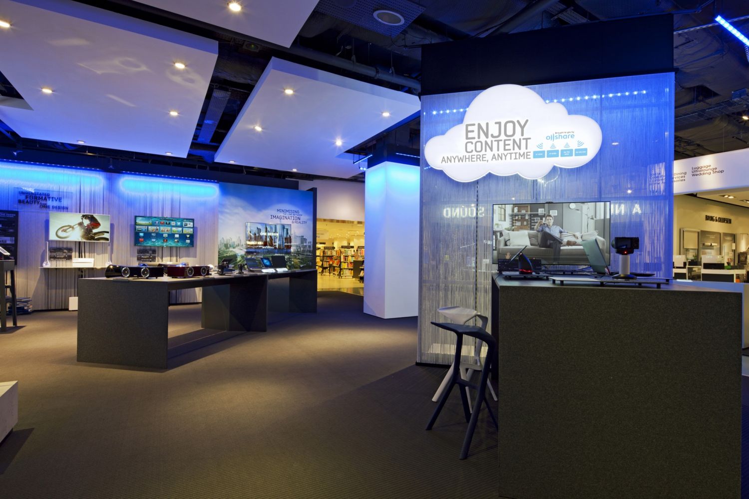 Samsung Store, Selfridges London | TDE Lighttech